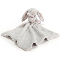 Doudou Lapin Blossom Bashful Gris - Jellycat