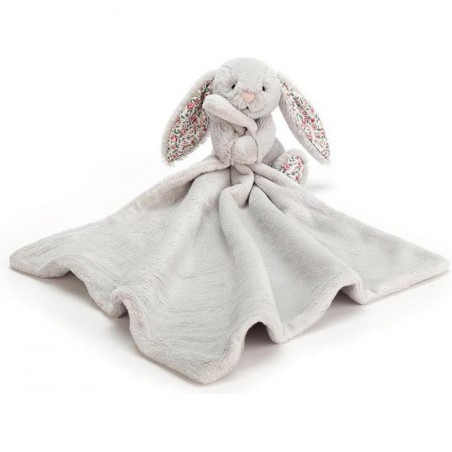 Doudou Lapin Blossom Bashful Gris - Jellycat