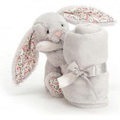 Doudou Lapin Blossom Bashful Gris - Jellycat 2