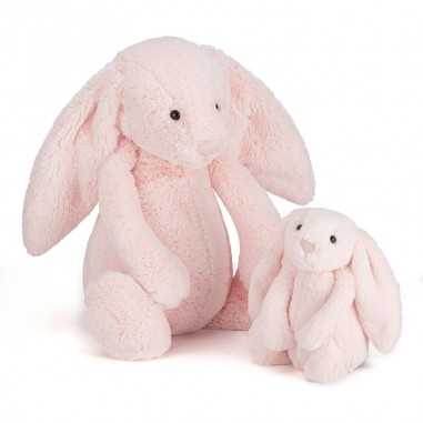 Peluche Lapin Bashful Rose - 31 cm - Jellycat