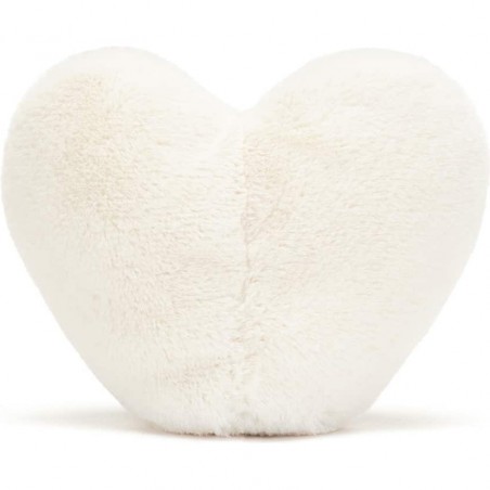 Peluche coeur blanc Amuseable - Jellycat