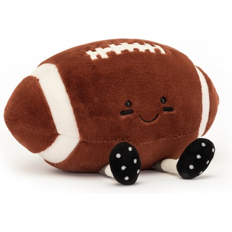 Peluche ballon de Football américain Amuseable Sports - Jellycat