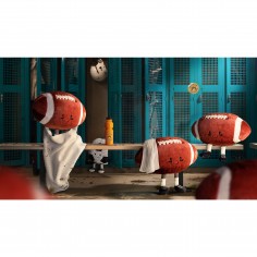 Peluche ballon de Football américain Amuseable Sports - Jellycat 2