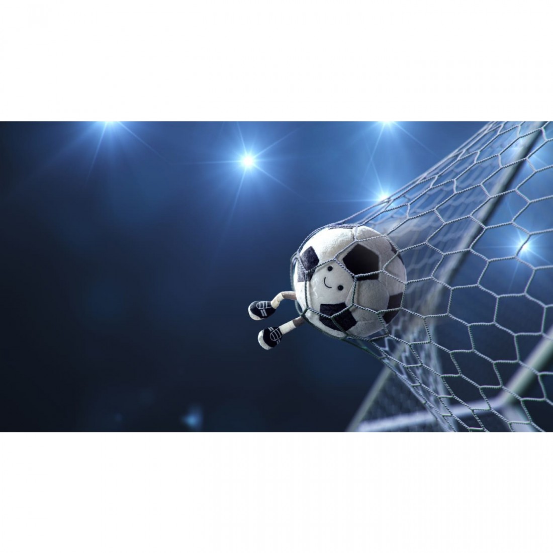 Peluche Ballon de Football Américain JellyCat – KitschÀ l'Os ou pas