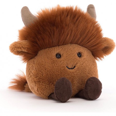 Peluche Amuseabean vache highland - Jellycat