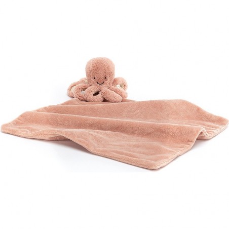 Doudou Couverture Rose Pieuvre Odell - Jellycat