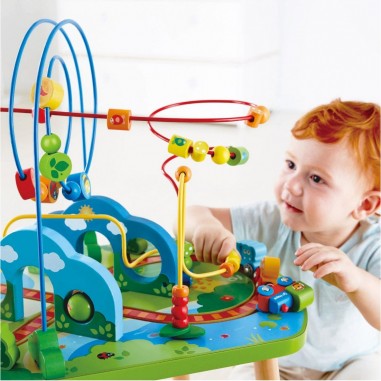 Table d'activités du train de la jungle - Hape - Hape Toys
