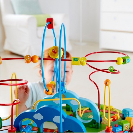 Table d'activités du train de la jungle - Hape - Hape Toys