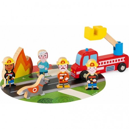 Coffret Pompiers Story - Janod