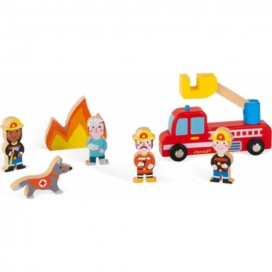 Coffret Pompiers Story - Janod