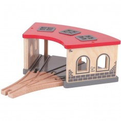 Quai de triage - train Hape - Hape Toys