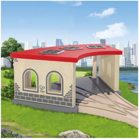 Quai de triage - train Hape - Hape Toys