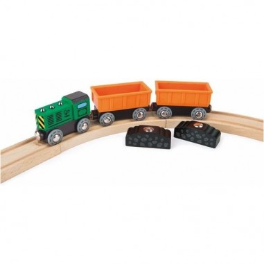 Train de marchandises moderne - Hape Toys