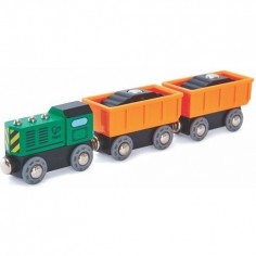 Train de marchandises moderne - Hape Toys
