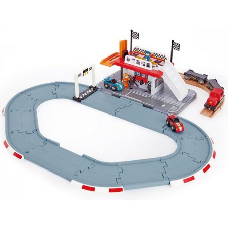 Circuit de course - circuit de train Hape - Hape Toys