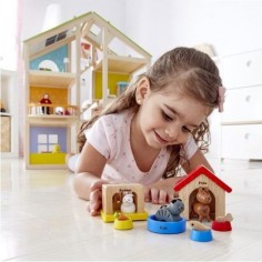 Animaux de la famille - Accessoires de poupée - un jeu - Hape 2