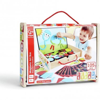 Coffret Artistique Magnétique en Bois - Un jouet Hape - Hape Toys