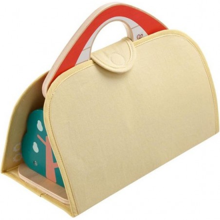 Ferme transportable en bois et tissus - hape - Hape Toys