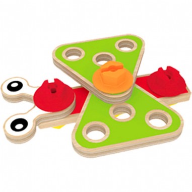 Jeux de Construction en Bois E3080 |  - Hape