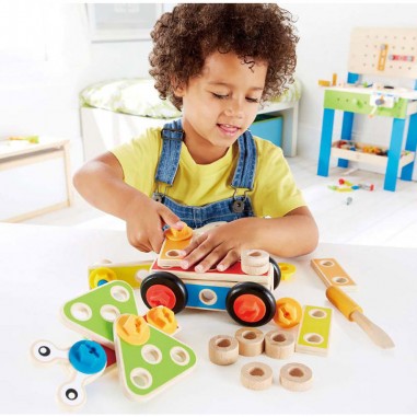 Jeux de Construction en Bois E3080 |  - Hape