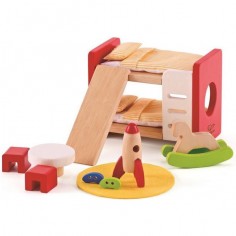 Chambre d'enfants pour maison de poupée - Hape