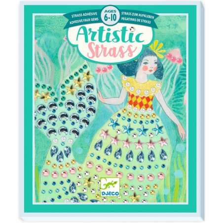 Artistic Strass - Ondes aquatiques - Djeco