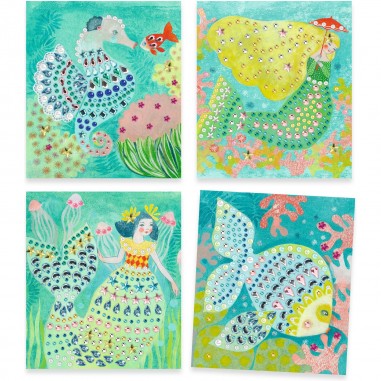 Artistic Strass - Ondes aquatiques - Djeco