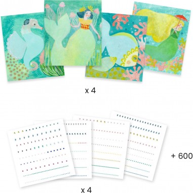 Artistic Strass - Ondes aquatiques - Djeco