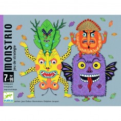 Monstrio- Jeu de cartes - Djeco