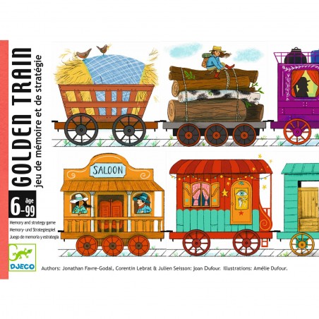 Golden Train - Un jeu - Djeco
