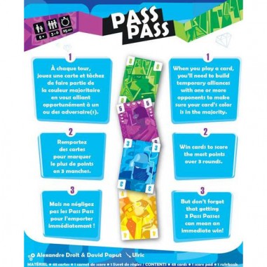 Pass Pass - Funnyfox - Jeux de société - Gigamic