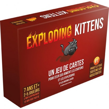 Exploding Kittens - Jeu de société - Exploding Kittens - Asmodee
