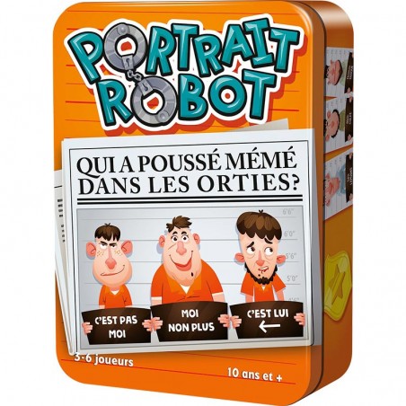 Portrait Robot - Jeux de société - Cocktail Games