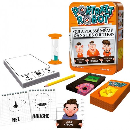 Portrait Robot - Jeux de société - Cocktail Games