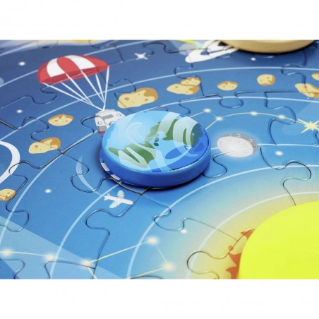 Puzzle système solaire 102 pcs - Hape - Un jeu Hape - Hape Toys