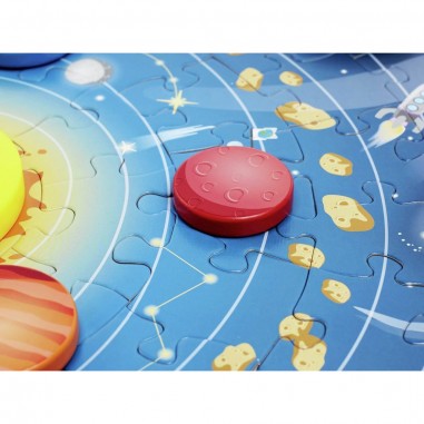 Puzzle système solaire 102 pcs - Hape - Un jeu Hape - Hape Toys