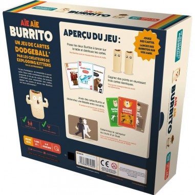 Throw Throw Burrito - Jeux de société - Exploding Kittens