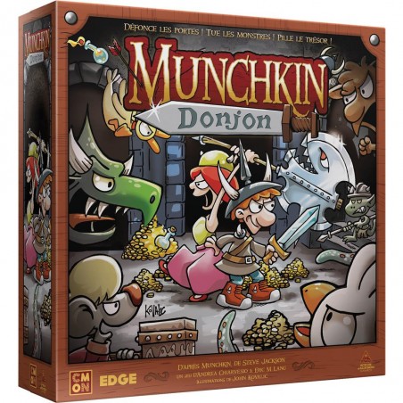 Munchkin Donjon - Jeux de société - Edge