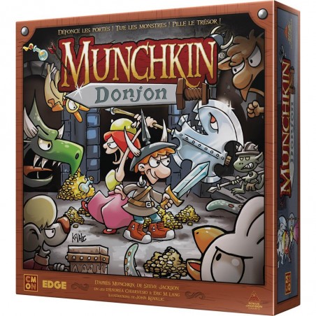 Munchkin Donjon - Jeux de société - Edge