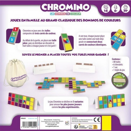 Chromino - Jeux de société - Asmodee