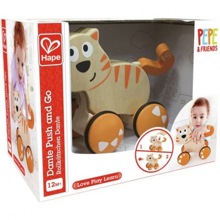 Le chat qui trottine Dante - Hape - Hape Toys