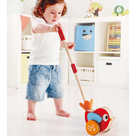 Jouet à pousser : lilly, l'oiseau - hape - Hape Toys