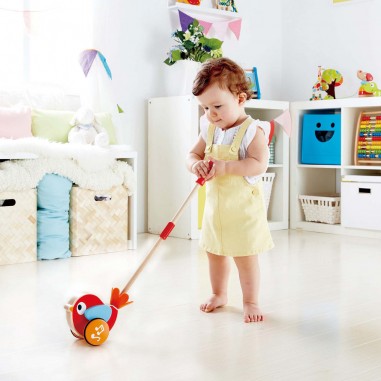 Jouet à pousser : lilly, l'oiseau - hape - Hape Toys