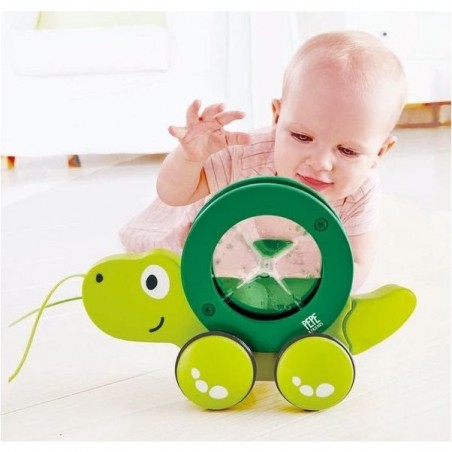 Tito la tortue à tirer - Hape - Un jeu Hape - Hape Toys