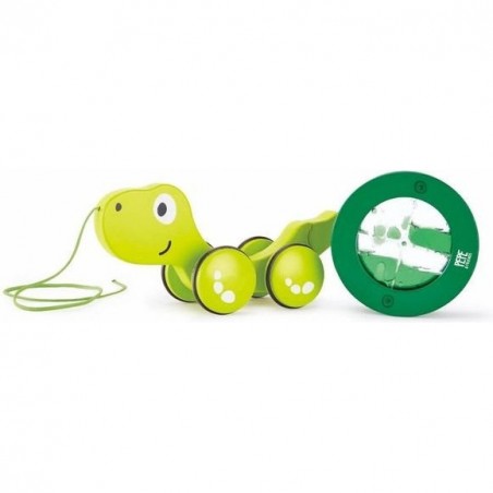 Tito la tortue à tirer - Hape - Un jeu Hape - Hape Toys