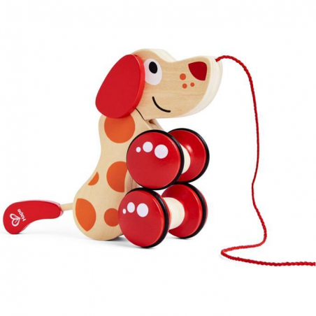 Chien Puppy à tirer de Hape - Pepe & Friends - Hape Toys