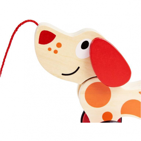 Chien Puppy à tirer de Hape - Pepe & Friends - Hape Toys