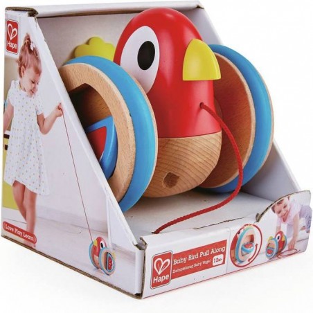 Oisillon à Promener Hape Jouet à Tirer en Bois - Hape Toys
