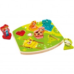 Puzzle Sonore Bruits de la Ferme en Bois par Hape - Hape Toys
