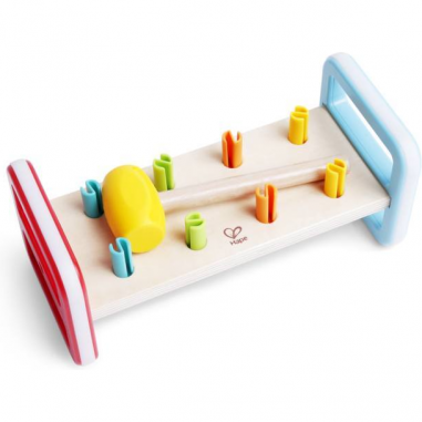 Banc à marteler Arc en Ciel - Hape - Hape Toys